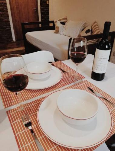 带花园的一卧室公寓