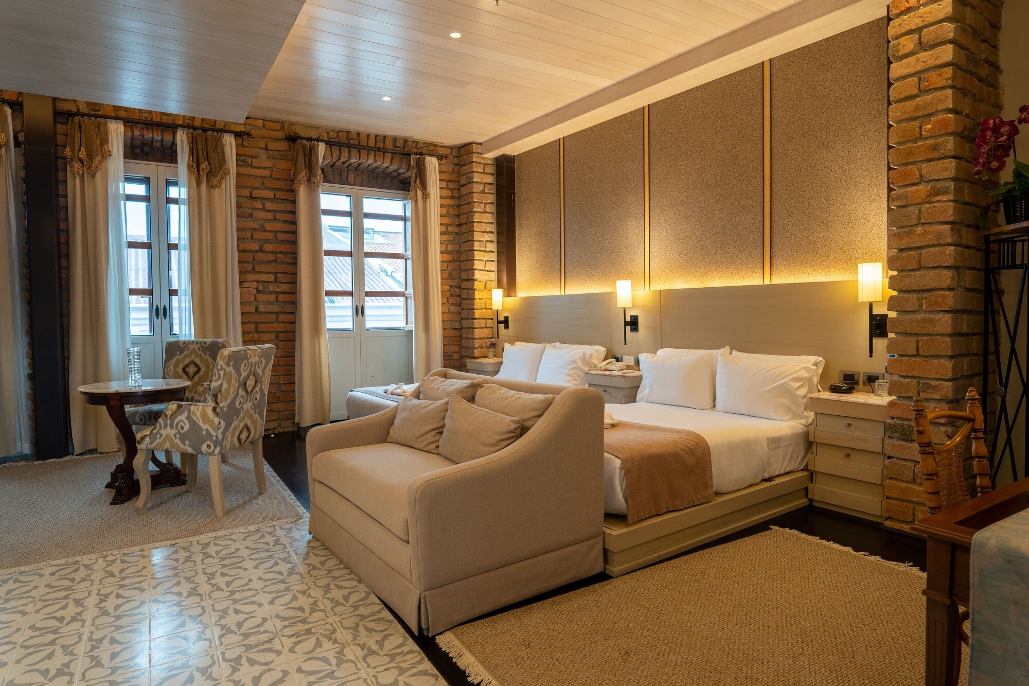 独特套房， 多张床， 厨房， 行政层