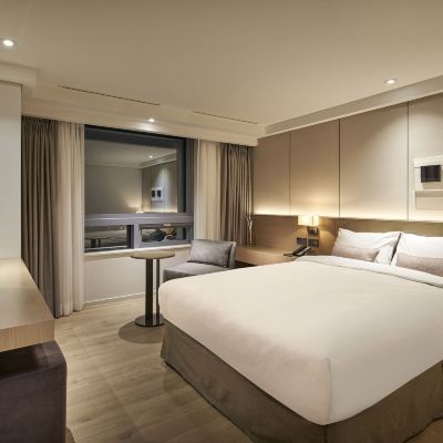 [Business 1Pax Package]Deluxe Double, Sauna, 1 Can Beer For 1Pax 호텔 인터불고 엑스코 쿠폰