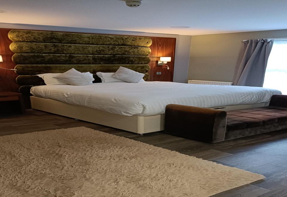 Suite-1 King Bed, Non-Smoking, Sitting Area, Shower Only