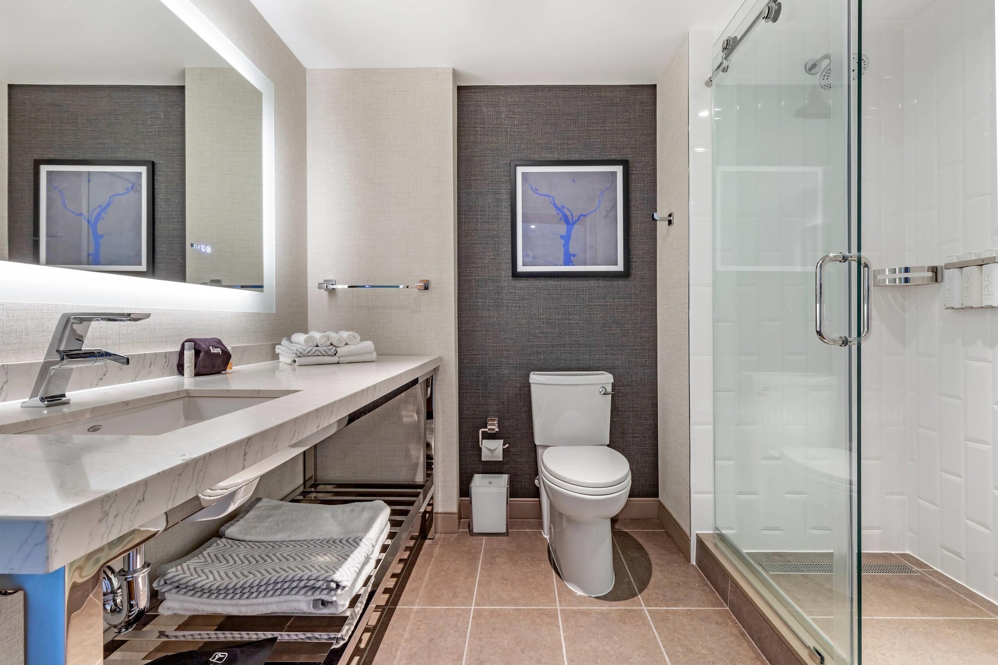 华丽四人房， 2 张大床， 无障碍， 无烟房