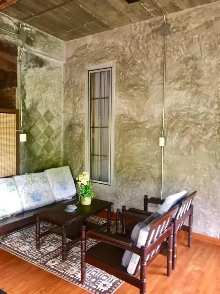 ห้องพักสำหรับสี่ท่านพร้อมห้องน้ำส่วนตัวด้านนอก