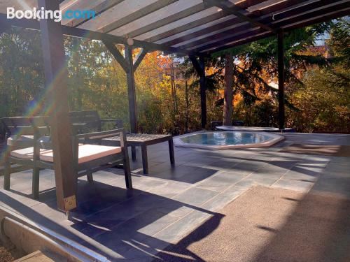 享有花园景致的公寓