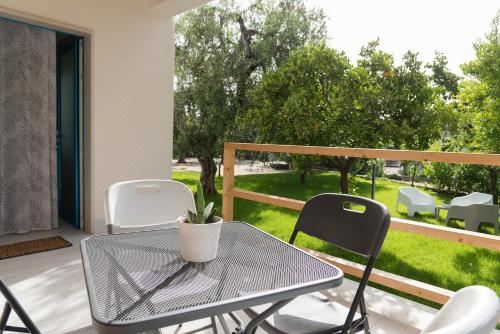 享有花园景致的公寓