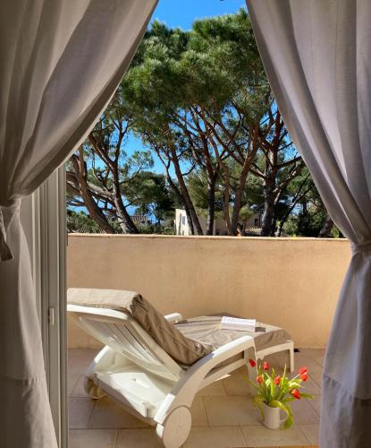 带露台的双人房