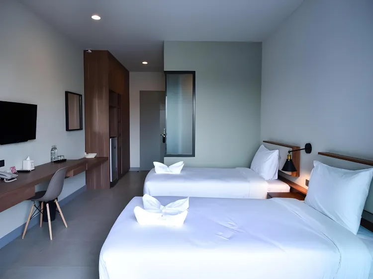 ห้องดีลักซ์ เตียงแฝด