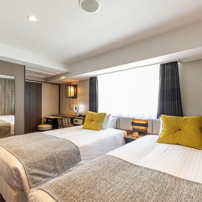 中等雙床房 可吸菸 名鐵新大阪站東口飯店優惠