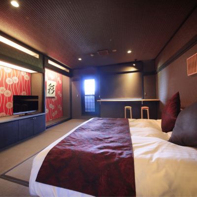 オープンエアバス付きキングサイズベッドルーム ゆとりろ庵 クーポン