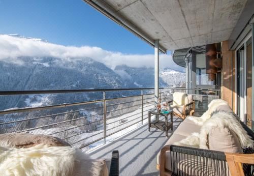 高级公寓 - 阳台