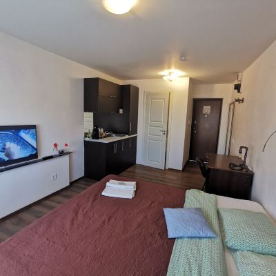 City Apartment, 1 Queen Bed, Non Smoking River Apartments Promo Code