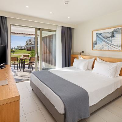 Double Suite with Limited Sea View and Garden View Thalassa Suites Promo Code