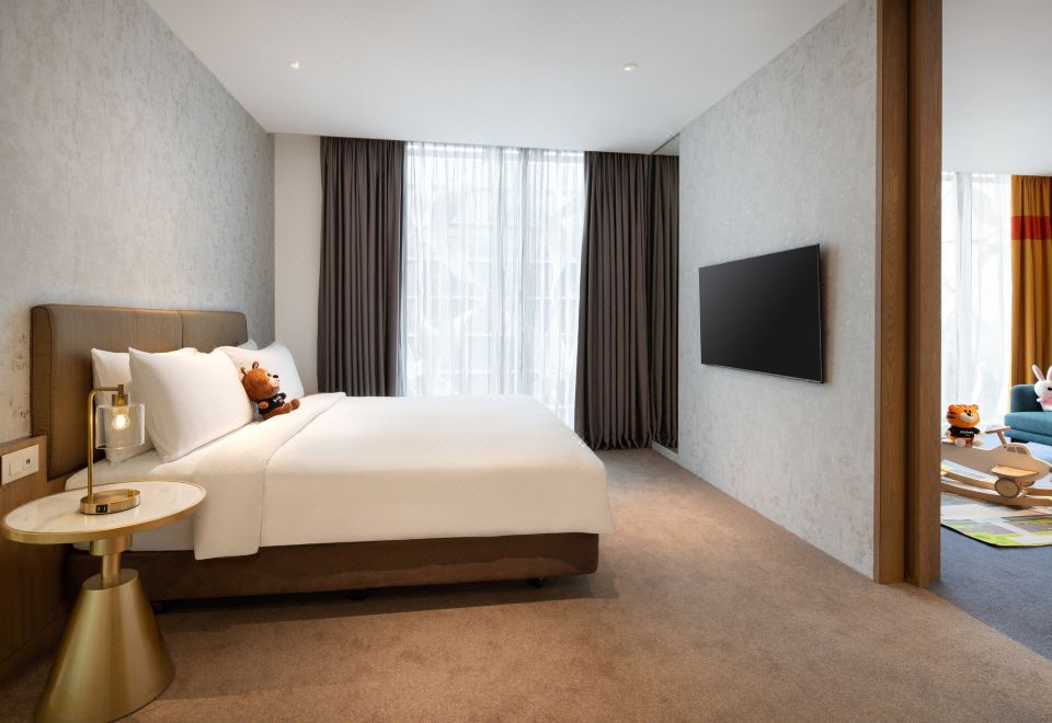 Kidztopia家庭主題房可使用酒廊