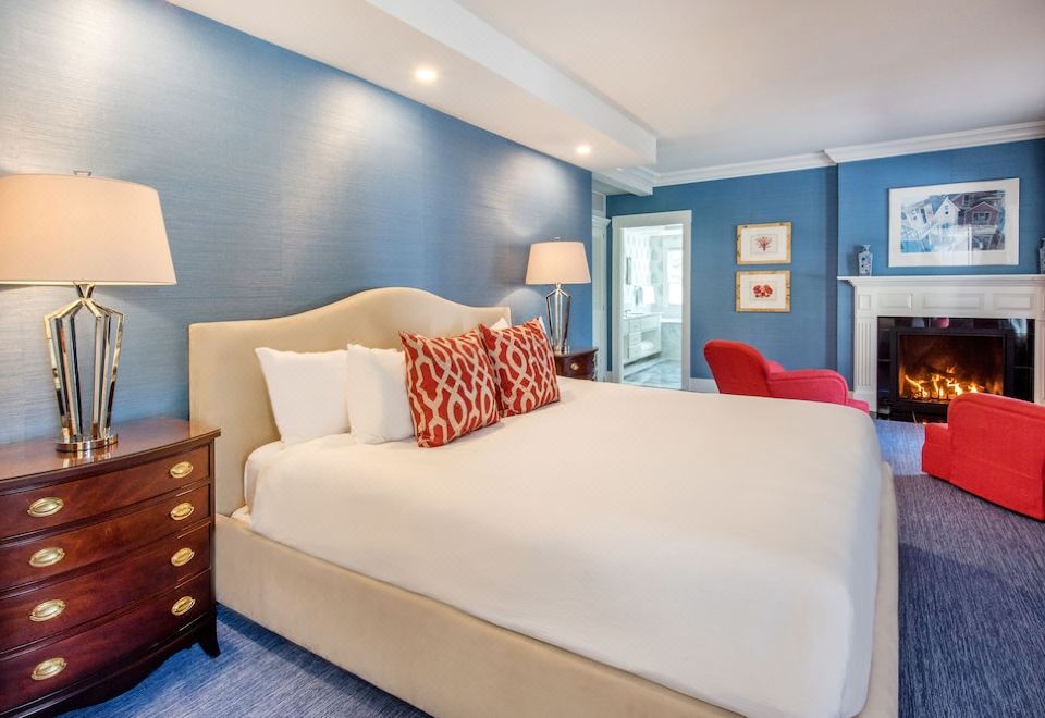 初级套房，1张特大床（原农舍）