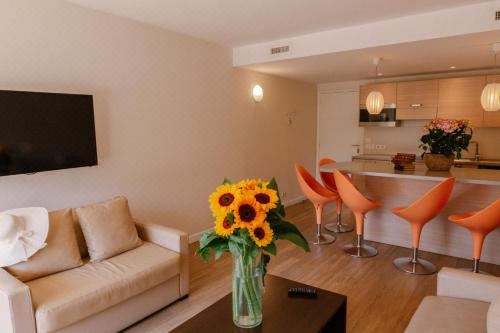 高级一卧室公寓 - 带露台