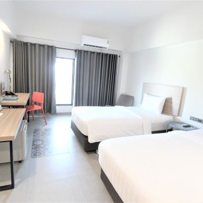 ห้องซูพีเรียร์เตียงคู่ รหัสโปรโมชั่น โรงแรมเอ็มแกรนด์ ร้อยเอ็ด