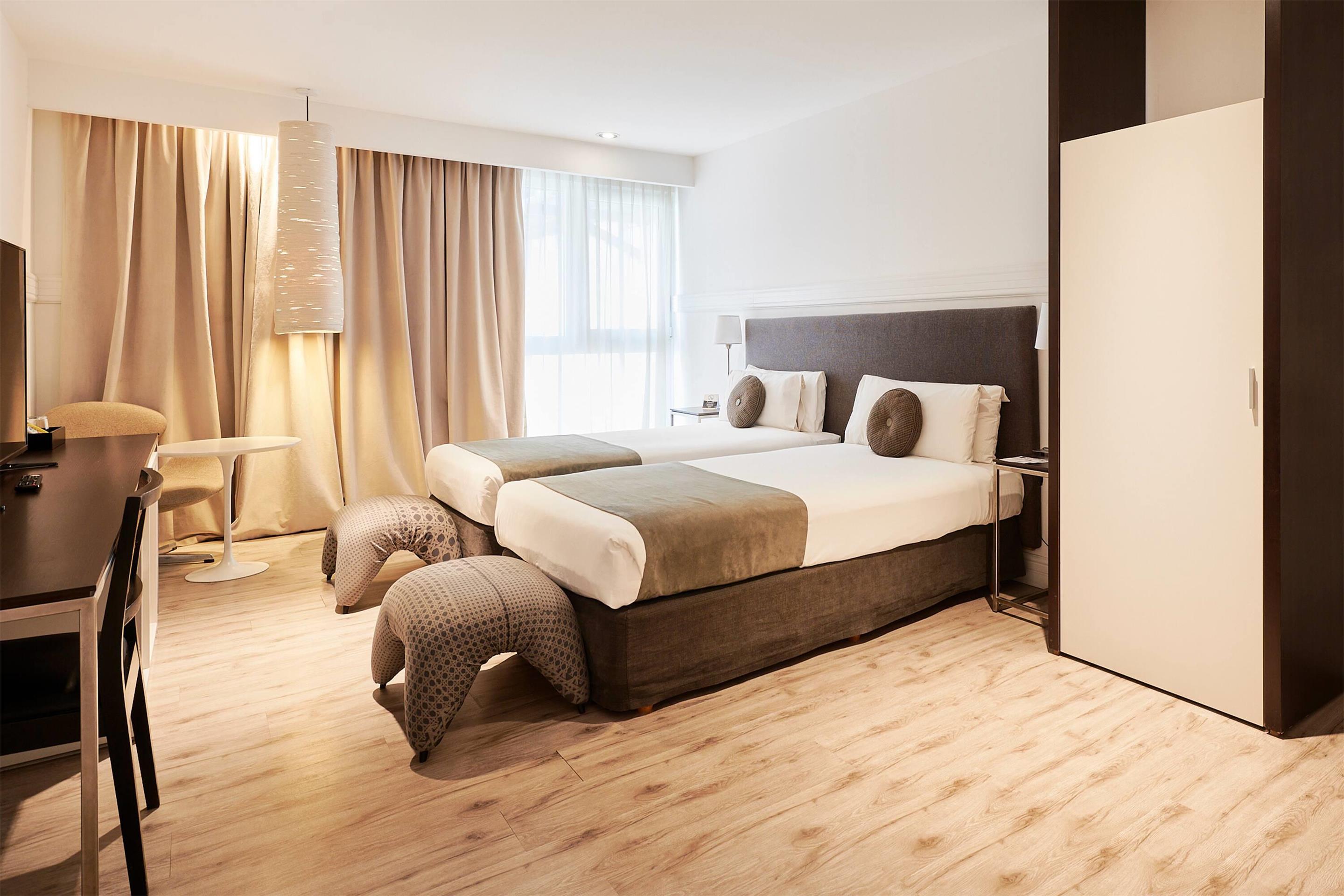 高级2张单人床房