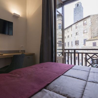 Double or Twin Room with Balcony square view Hotel La Cisterna Promo Code