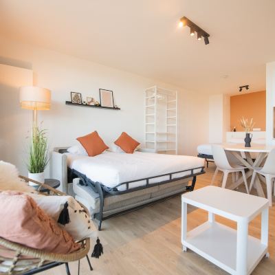 Comfort Studio, Partial Sea View (11) Ostend Studio Promo Code