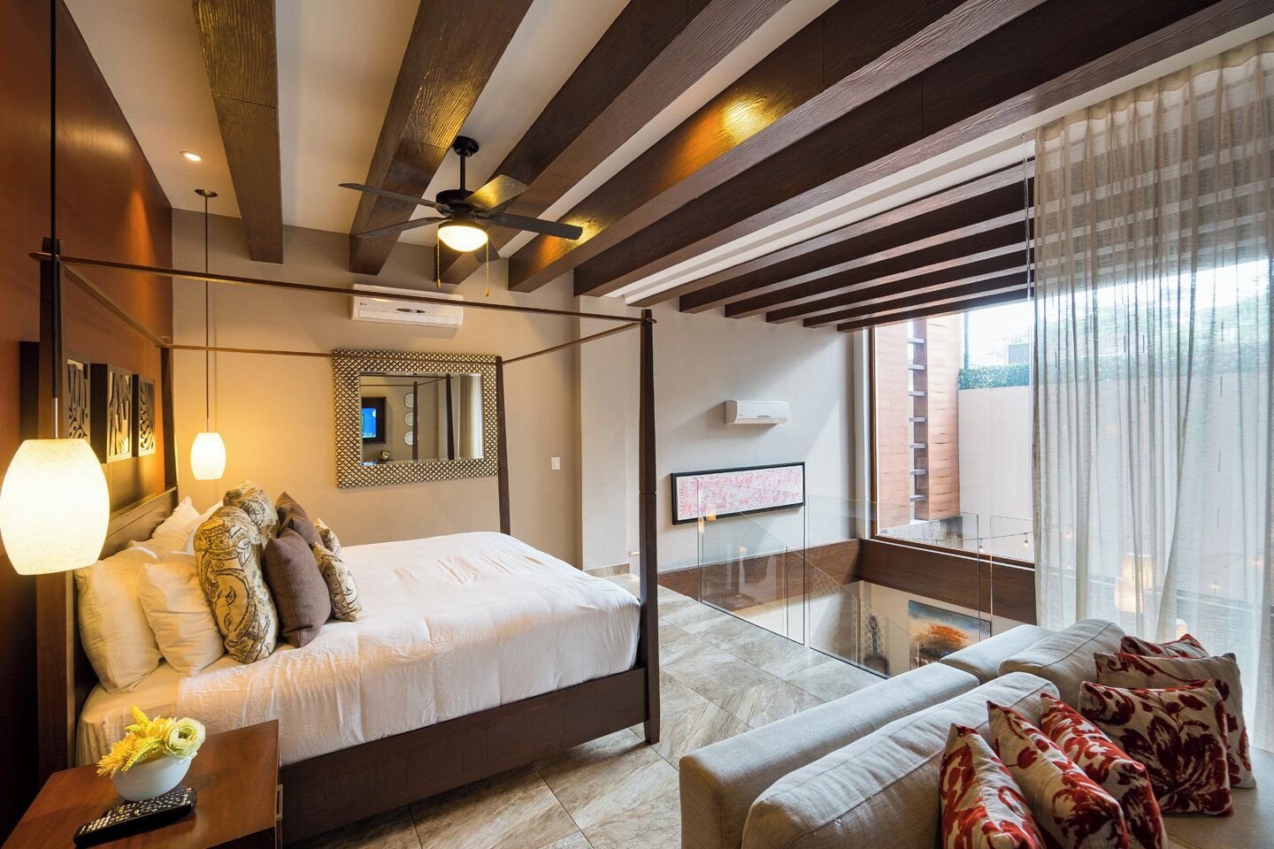 豪华联排别墅，2卧室，夹层