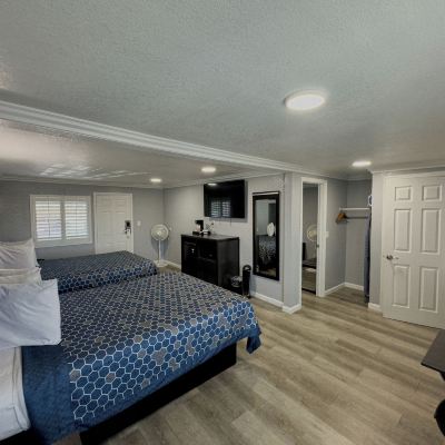 Room With Two Queen Beds-Second Floor Sea Garden Motel Promo Code