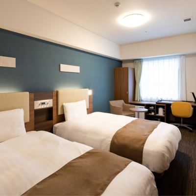 標準雙床房帶浴室 札幌薄野舒適飯店優惠
