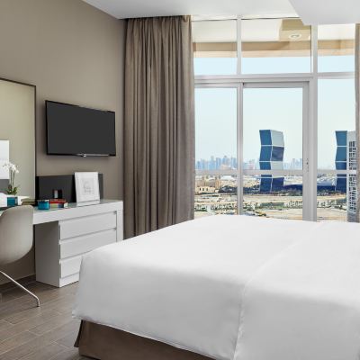 1 King 1 Bedroom Suite City View High Floor Staybridge Suites Doha Lusail, an IHG Hotel Promo Code