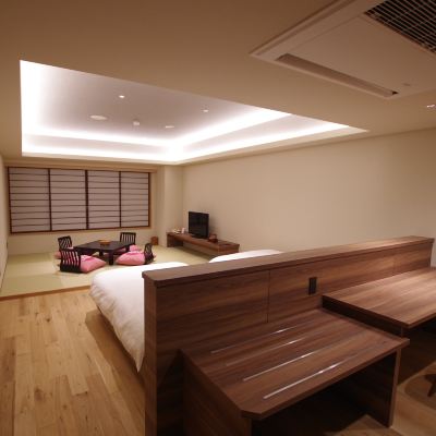 和洋式オーシャンビュールーム(露天風呂) 男鹿温泉　結いの宿　別邸　つばき クーポン