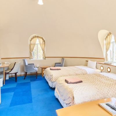 バス付きツイン、山の景色 阿蘇ファームランド クーポン