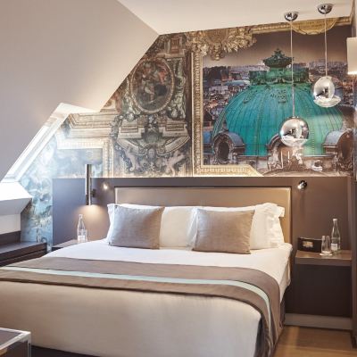 艾菲爾鐵塔景複式大號床套房 - 帶梳化床 巴黎英迪格酒店 - 歌劇院優惠