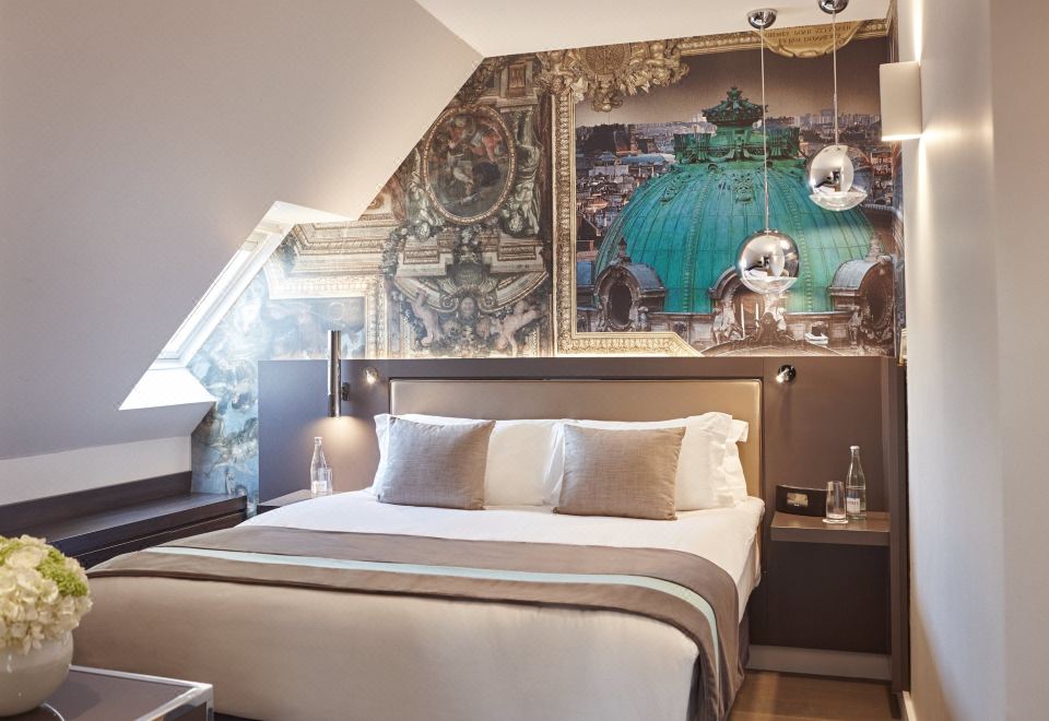 Hotel Indigo PARIS - OPERA by IHG1 Queen Bed 1 Bedroom Duplex Suite With Single Sofa Bed With Eiffel Tower View