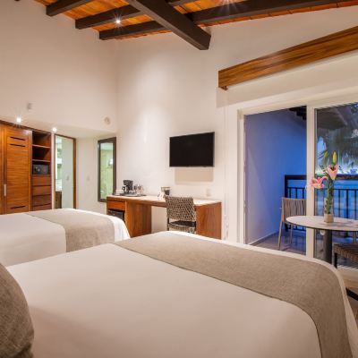 Deluxe Room With Two Double Beds And Ocean View Buenaventura Grand Hotel & Great Moments - All Inclusive Promo Code