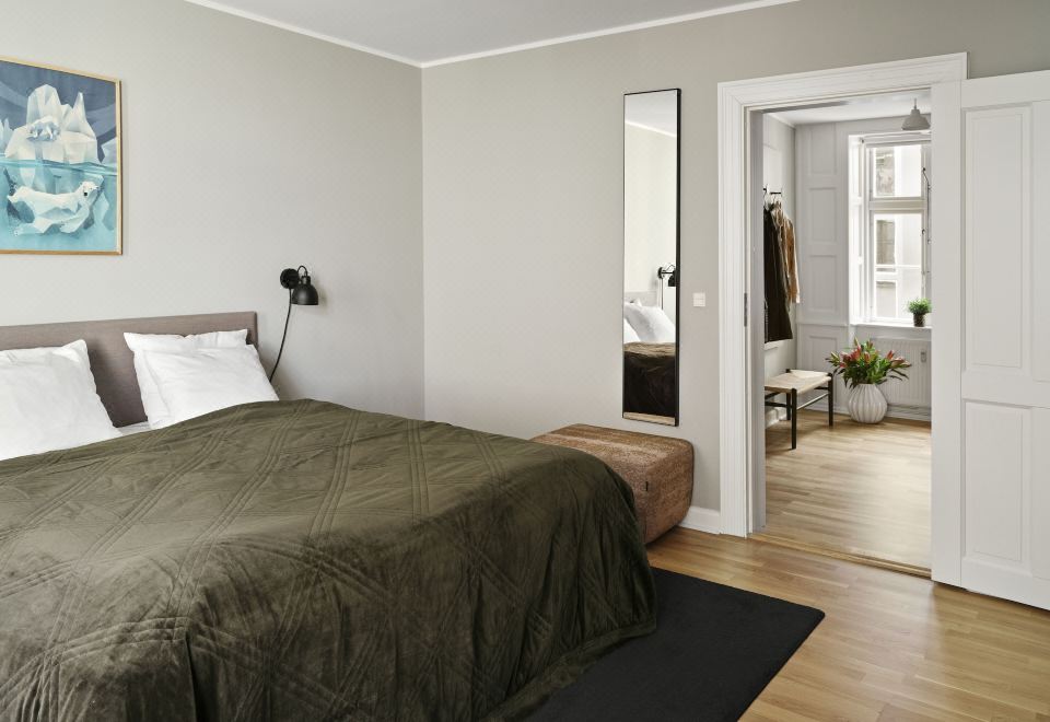 宽敞的六人两卧室公寓