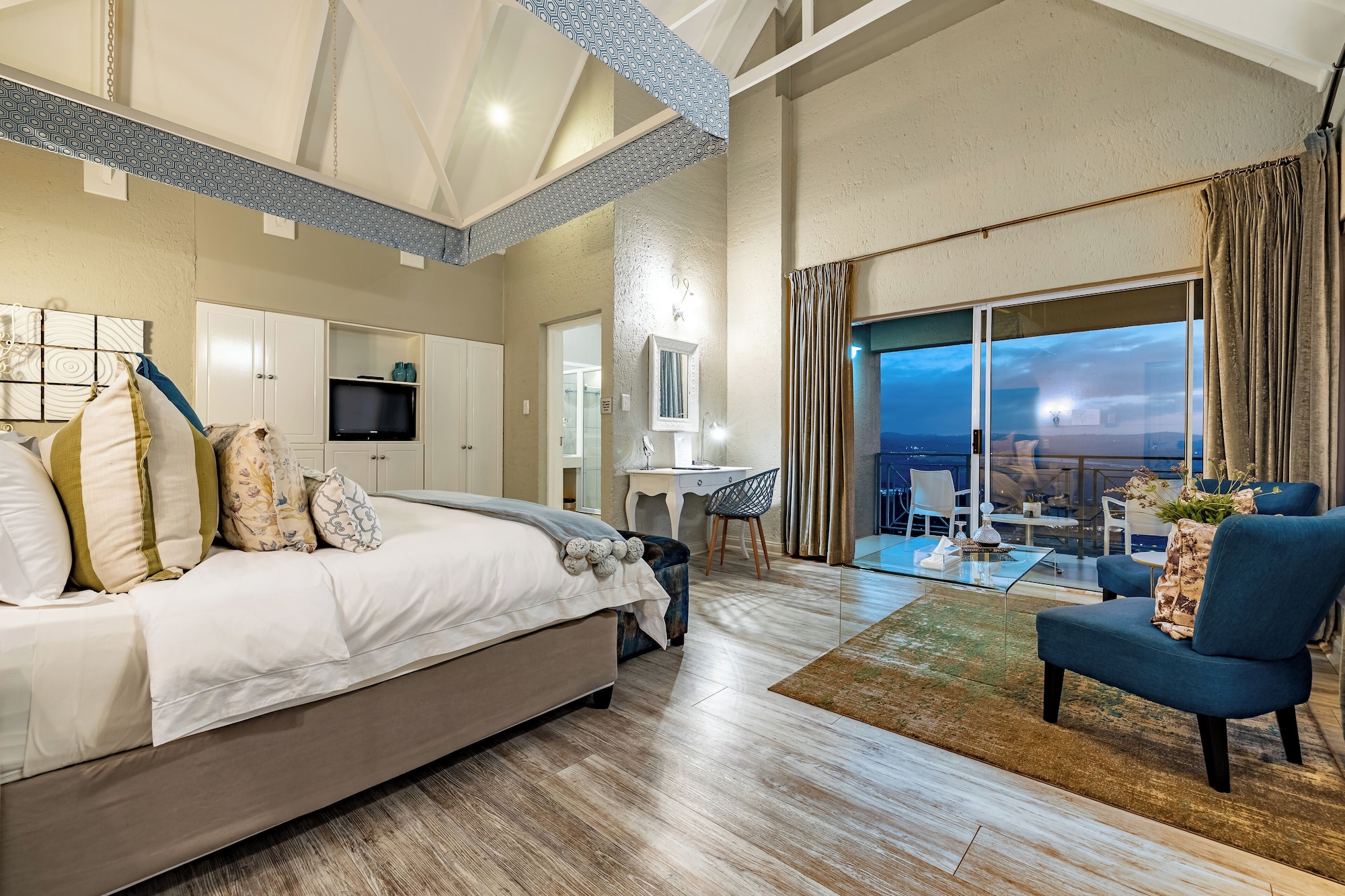 行政1卧室双人房 - 带阳台