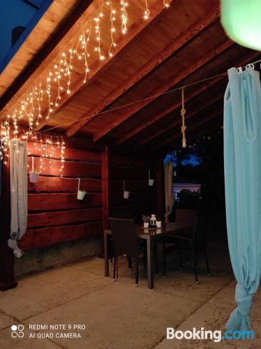 带露台一室公寓