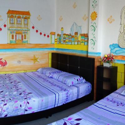 Bilik Bertiga Kupon Old Town Guesthouse