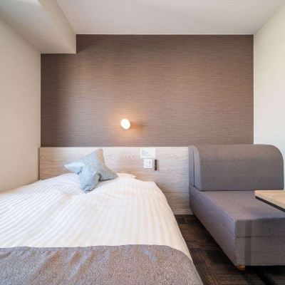 ダブルルーム(バスルーム) 天然温泉 スーパーホテルPremierさいたま・大宮駅東口 クーポン