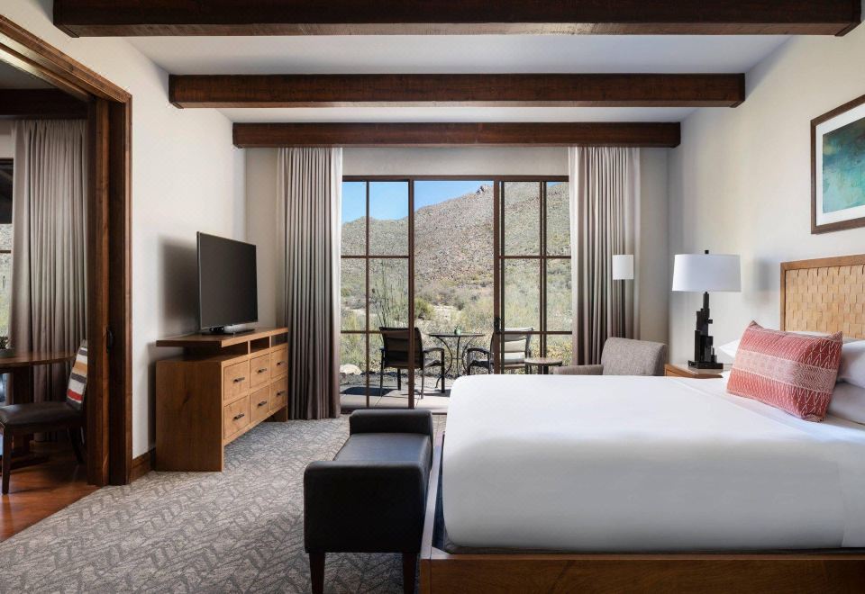 The Ritz-Carlton, Dove MountainFireside Casita, 1 Bedroom Suite, 1 King, Private Sofa Bed, Fireplace, Patio