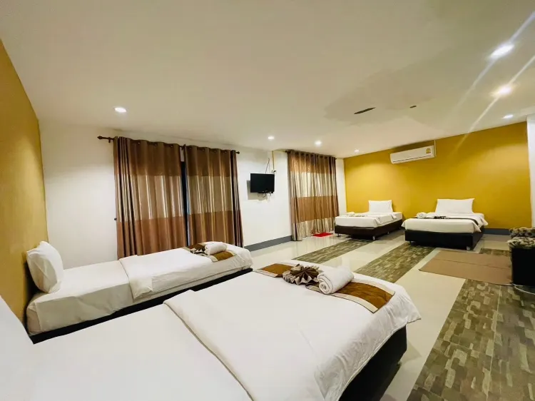 ห้องครอบครัว-เตียงเดี่ยว 4 เตียง