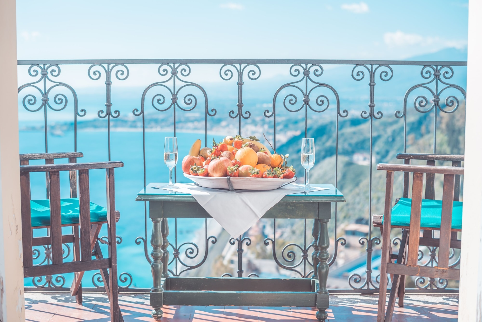 小型套房全景con Balcone