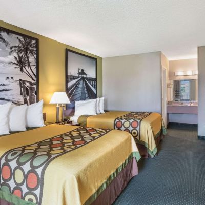 Guest Room With 2 Double Beds-Pet Friendly/Non-Smoking Super 8 by Wyndham Ocala I-75 Promo Code