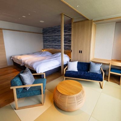 スーペリアオーシャンビュールーム(セミダブル)(本館)(高層階) 休暇村　南淡路 クーポン