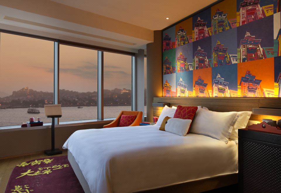 超豪華鼓浪嶼海景大床房（高層海景日落）