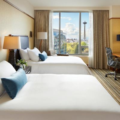 Deluxe Two Double Room with Space Needle View Pan Pacific Seattle Promo Code