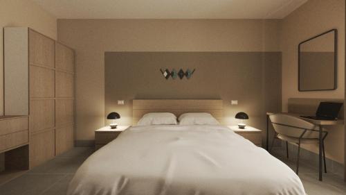 带露台的双人房