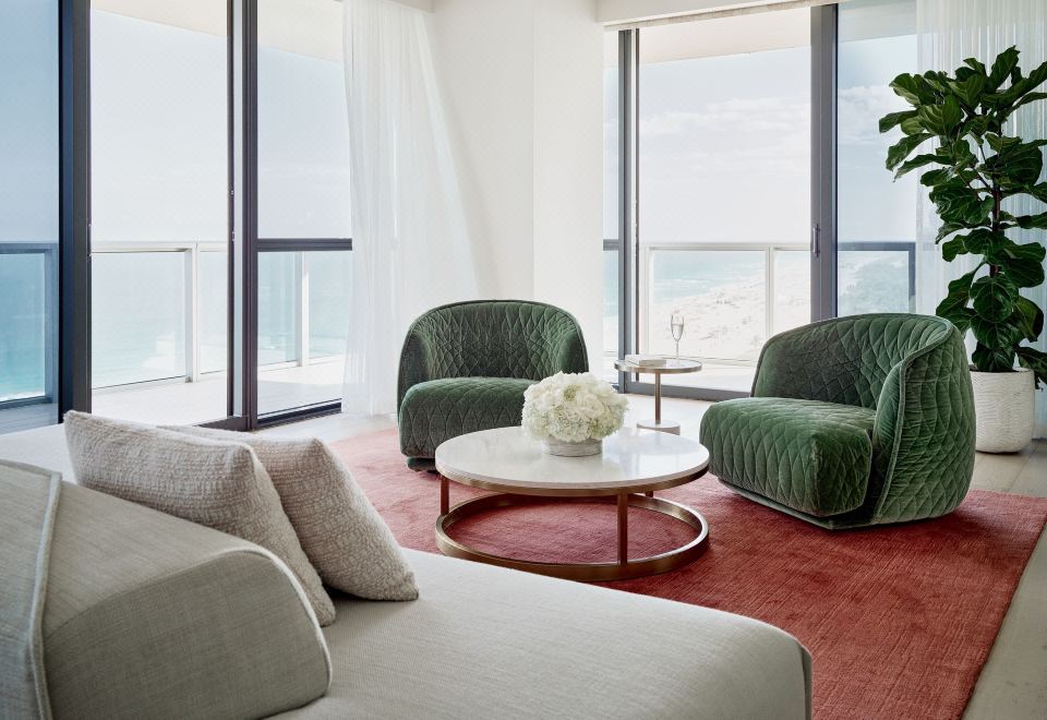 奢華海濱3.5臥室套房，高樓層，陽臺