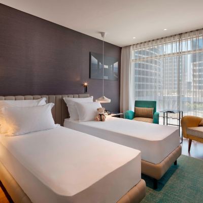 Publica客房，2張單人床 普布利卡埃羅特酒店，簽名收藏優惠