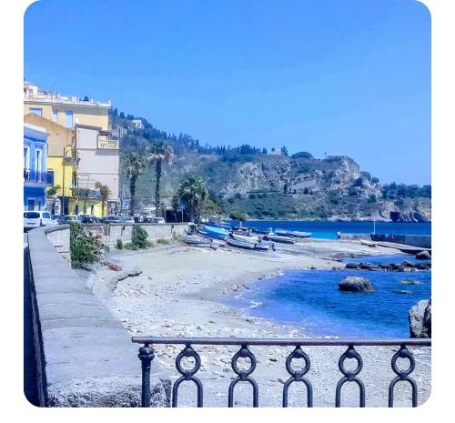 带海景的双人房