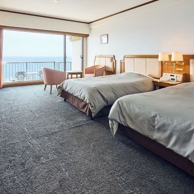 オーシャンビューツインルーム(浴室) 志布志湾　大黒リゾートホテル クーポン