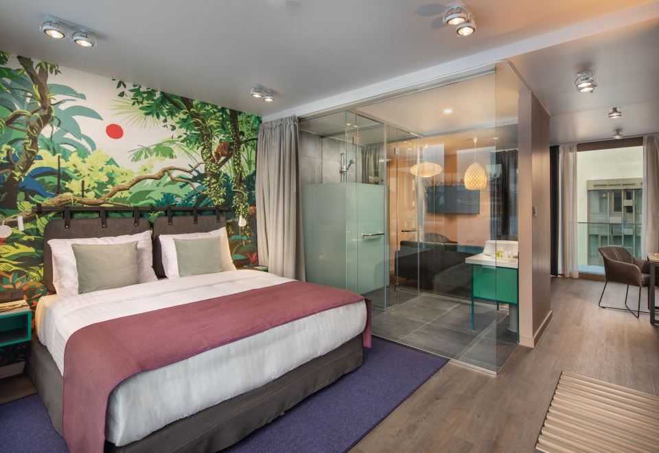 带2个阳台的cortile套房