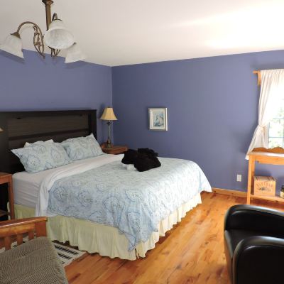 Double Room, 1 King Bed, Jetted Tub, River View Auberge & Spa Beaux-Rêves Promo Code